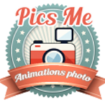 PicsMe animation photo logo
