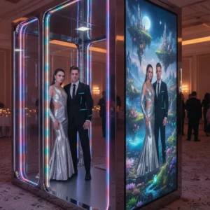 Fond généré par IA photobooth, le guide complet 2026